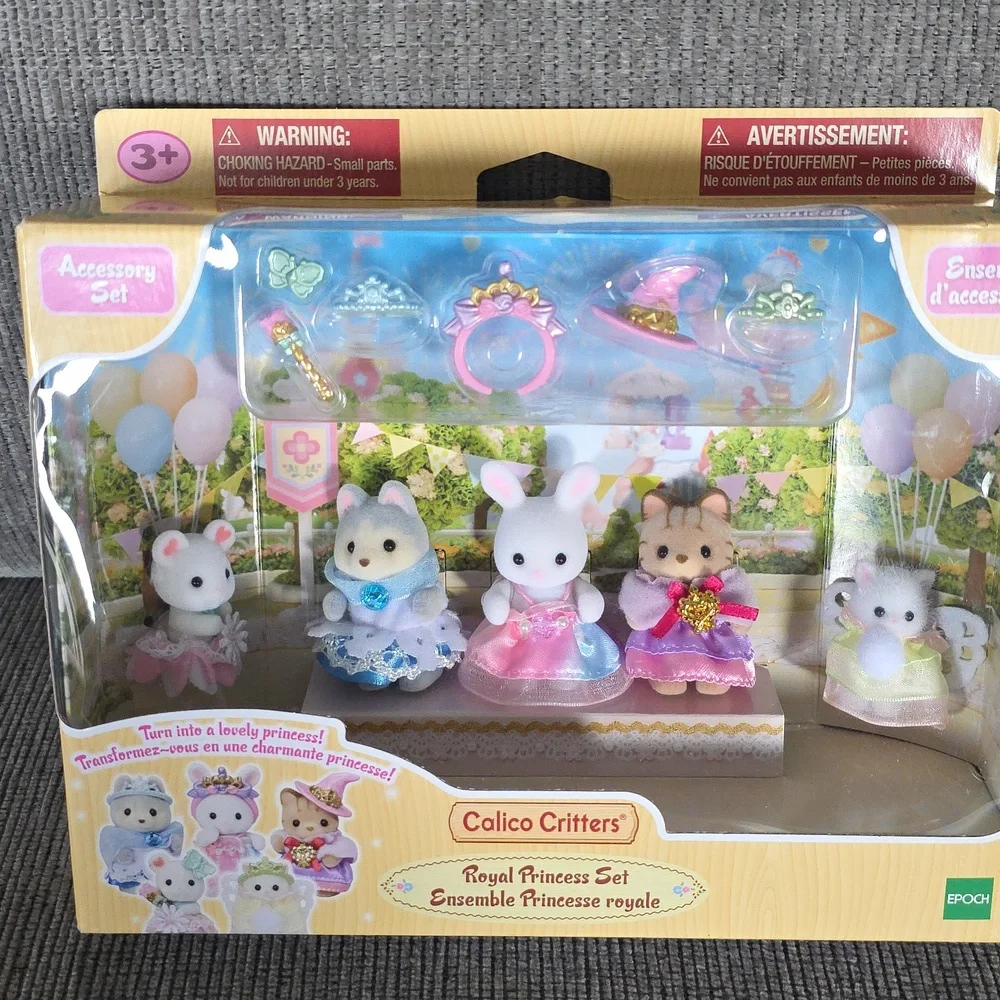 Calico Critters Royal Princess Set, Rare-Hard To Find, New, With Accessories - Picture 1 of 12